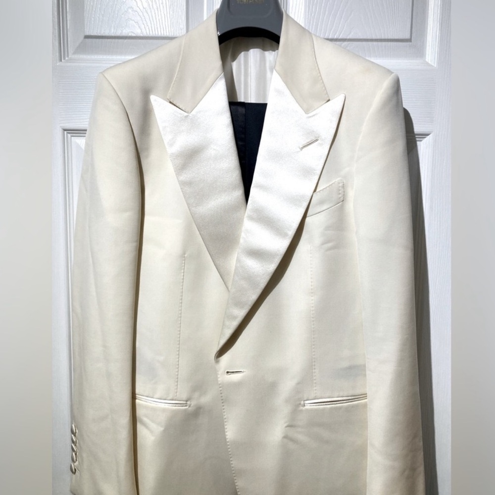 TOM FORD cream tuxedo
